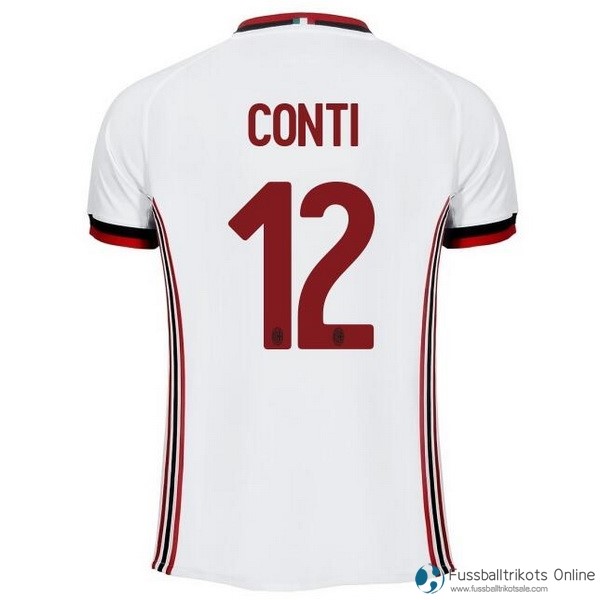 AC Milan Trikot Auswarts Conti 2017-18 Fussballtrikots Günstig